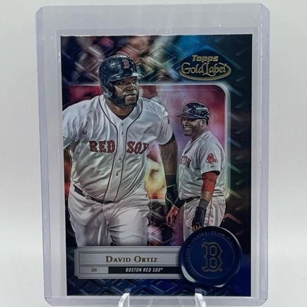 David Ortiz 2022 Topps Gold Label 62 MLB Boston Red Sox